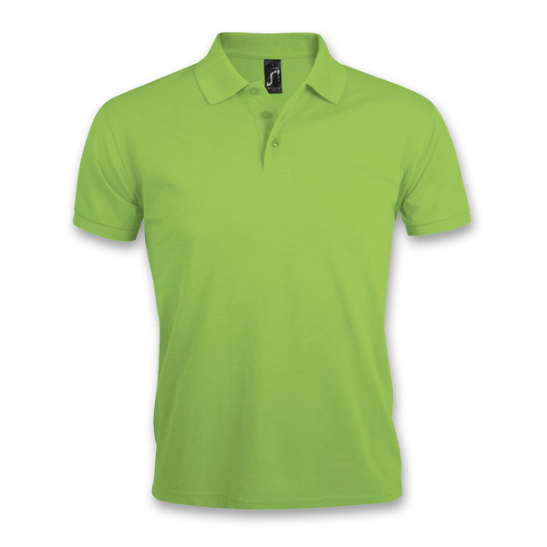 SOLS Prime Mens Polo Shirt [118087 - Apple Green]