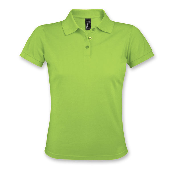 SOLS Prime Womens Polo Shirt [118088 - Apple Green]