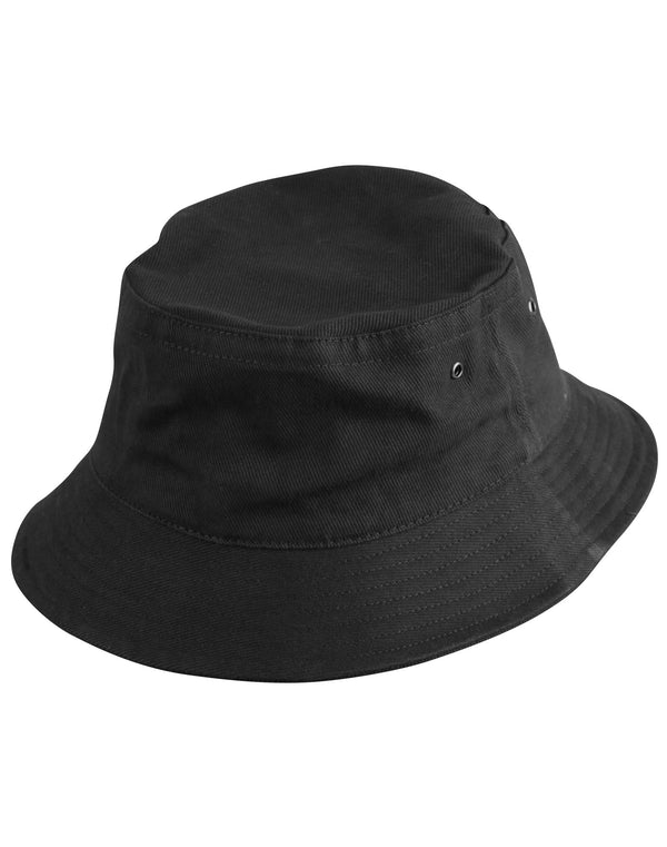 Soft Washed Bucket Hat [CH29 - Black]
