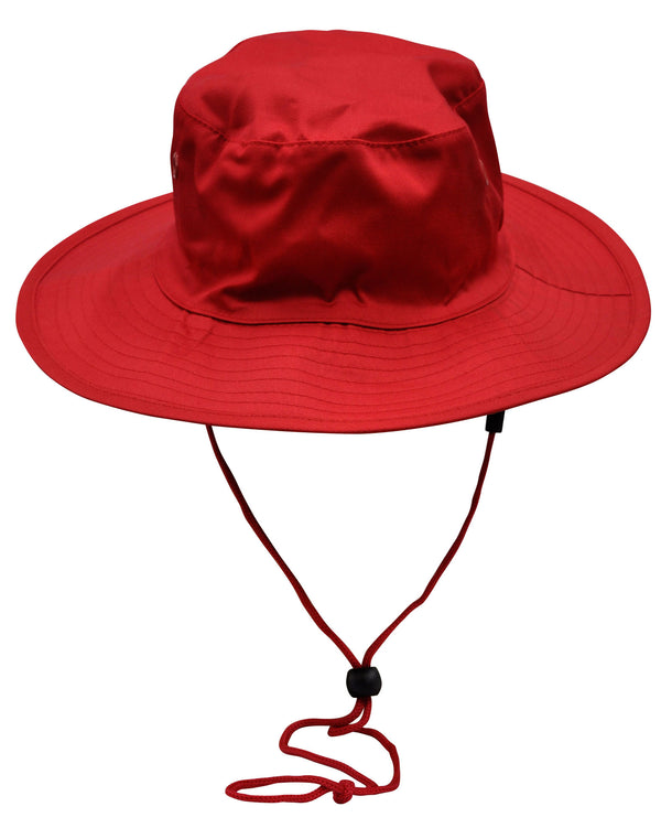 Surf Hat With Break Away Strap [H1035 - Red]