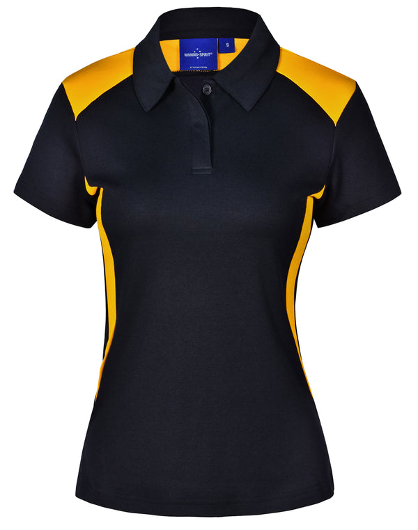Winner Polo Ladies [PS32A - Navy / Gold]