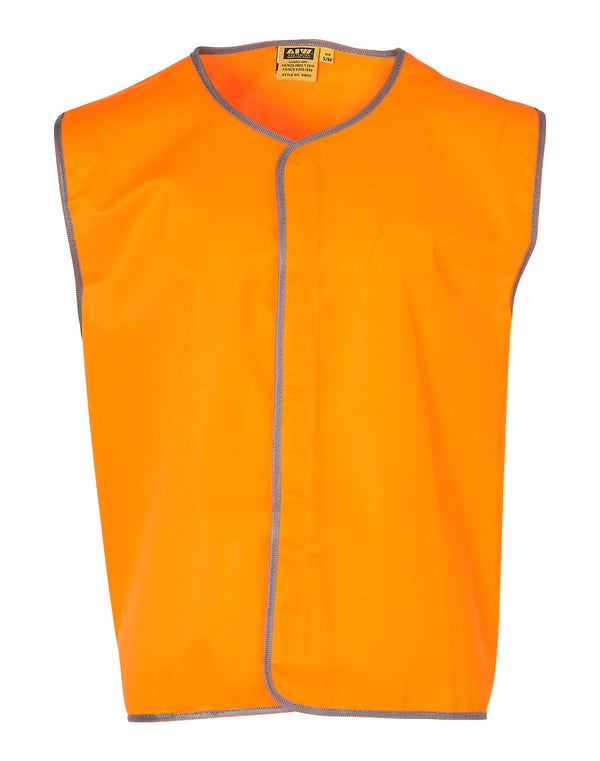 Hi Vis Safety Vest [SW02 - Fluoro Orange]