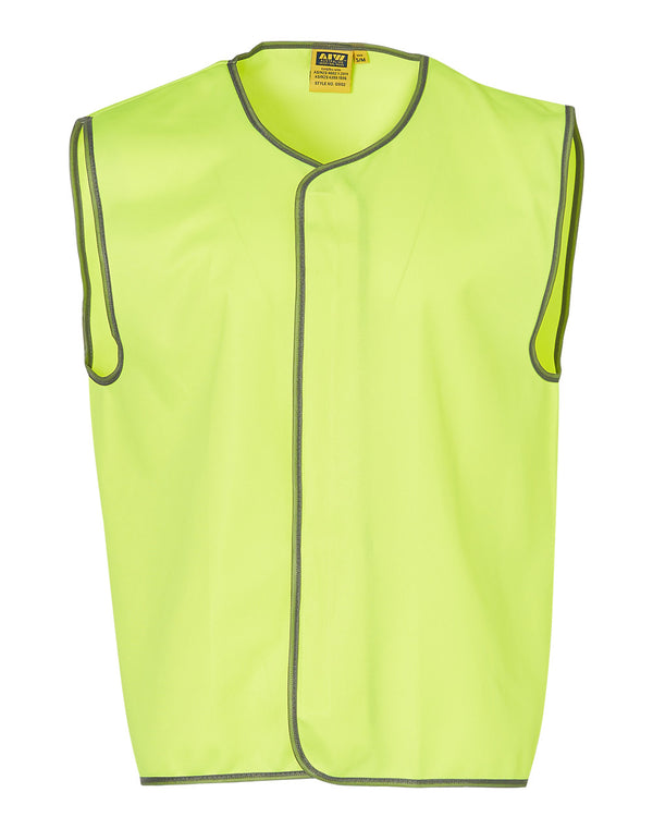 Hi Vis Safety Vest [SW02 - Fluoro Yellow]
