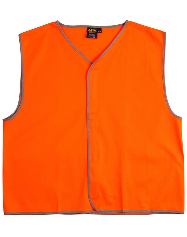Hi Vis Safety Vest Kids [SW02K - Orange]
