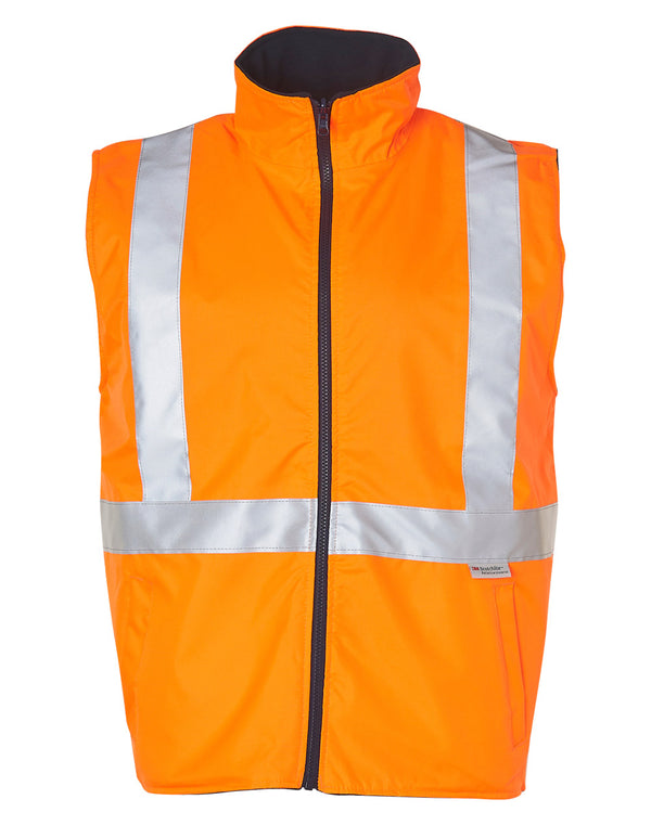 Hi Vis Safety Vest [SW37 - Orange / Navy]