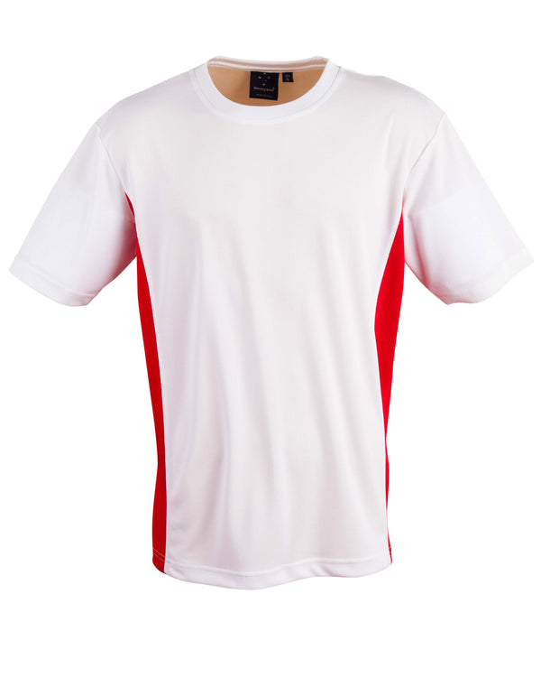 Teammate Tee Unisex [TS12 - White / Red]