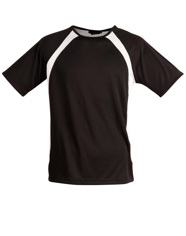 Sprint Tee Shirt Mens [TS71 - Black / White]