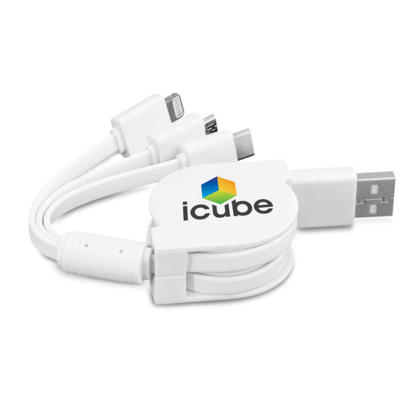 Retractable 3in1 Charging Cable [110918]