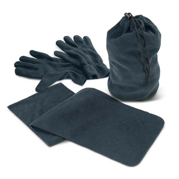 Seattle Scarf and Gloves Set [113845 - Navy]