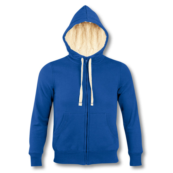 SOLS Sherpa Unisex Zipped Sweatshirt [120675 - Royal Blue]
