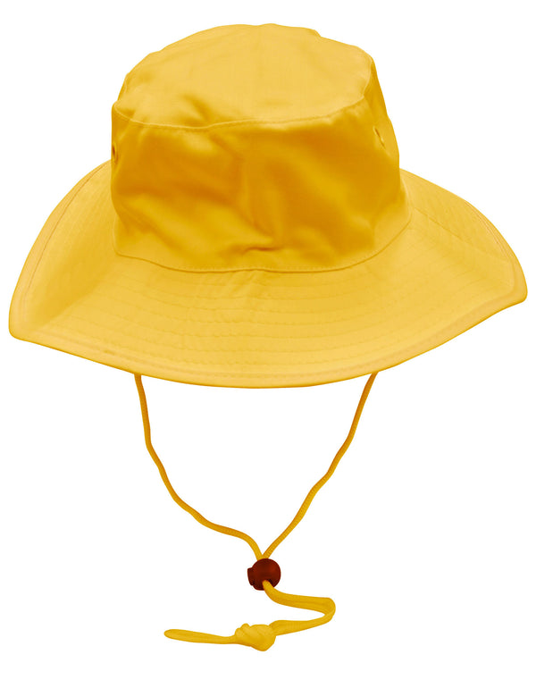 Surf Hat With Break Away Strap [H1035 - Gold]