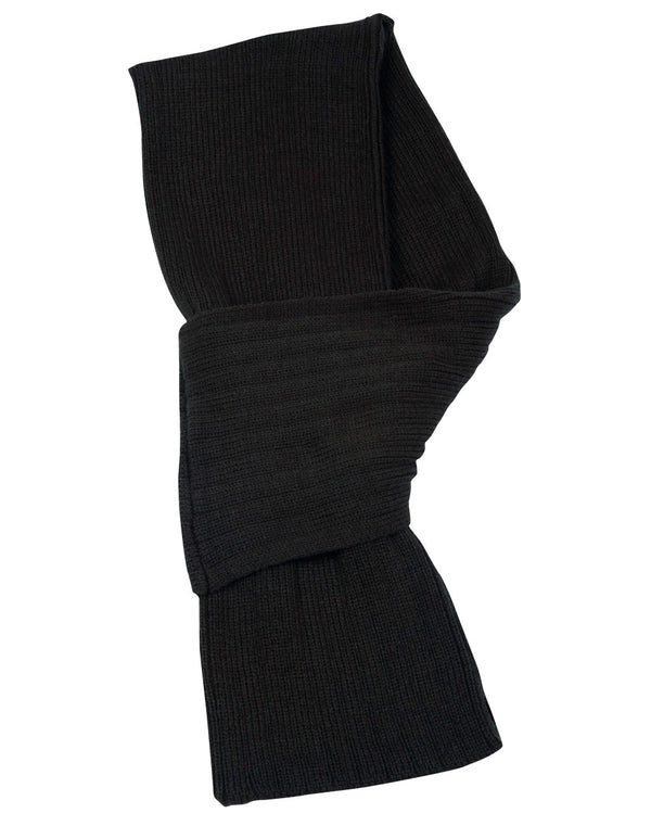 Cable Knit Scarf [SCF02 - Charcoal]